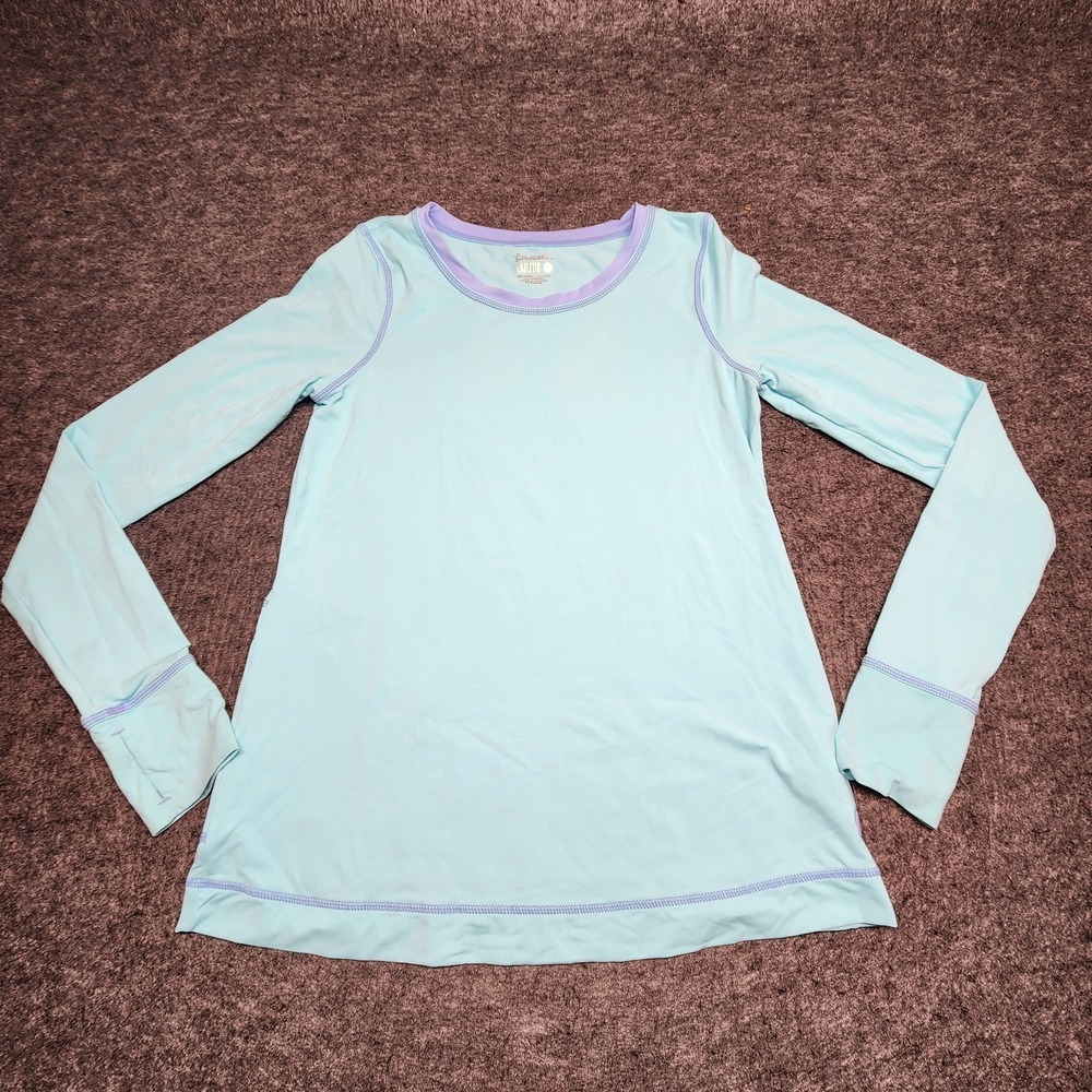 Lilly Pulitzer Womens Luxletic Long Sleeve Shirt Sun UPF Rash Guard Small